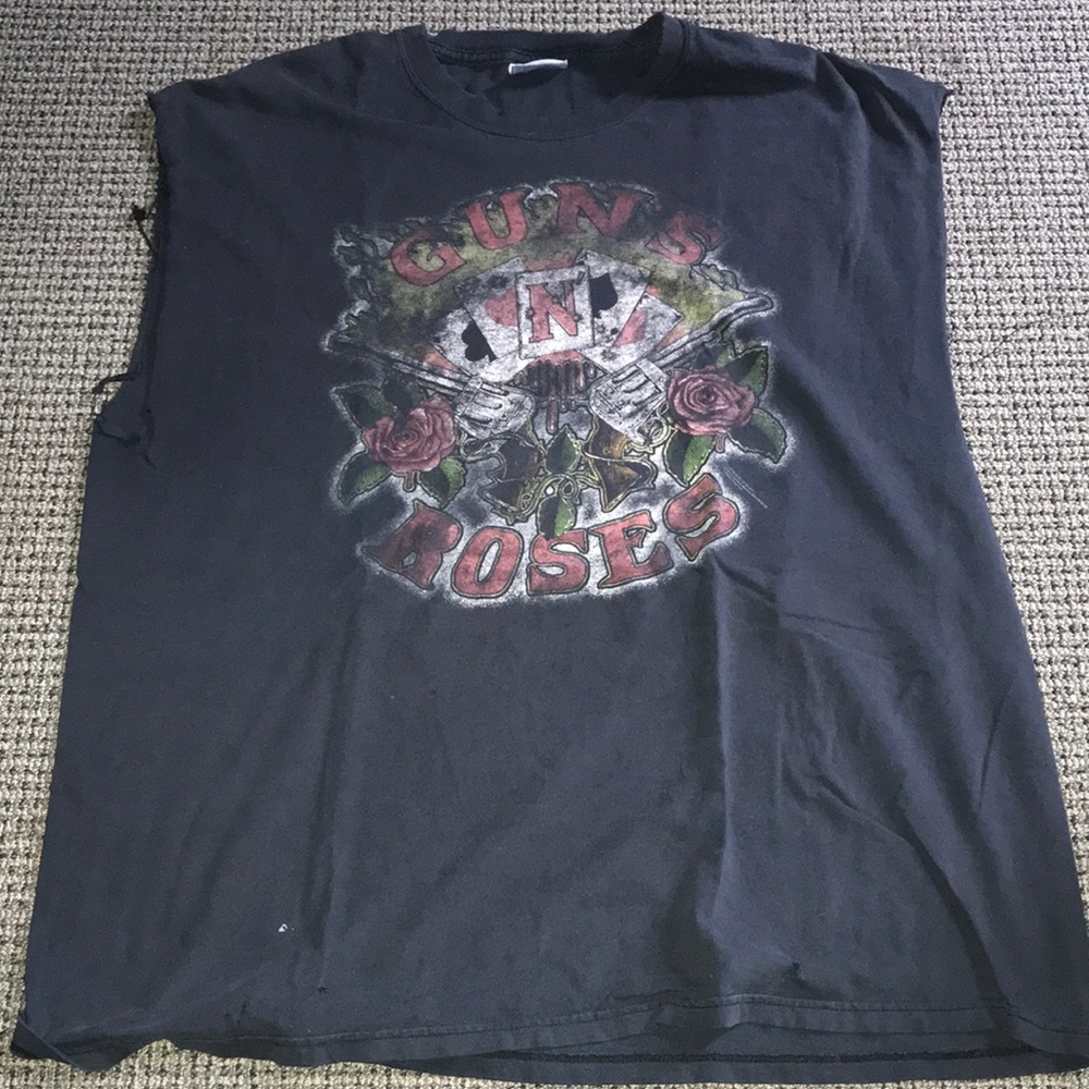Guns N' Roses Black Graphic Tank Top